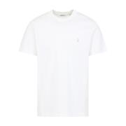 Burberry Neutral Stil T-shirt White, Herr