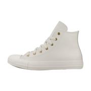 Converse Guld All Star Sneakers White, Dam