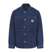 Carhartt Wip Blå Jacka för Mode-Intresserade Män Blue, Herr