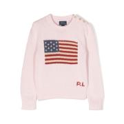 Polo Ralph Lauren Acacia Pink Pullover Sweater Pink, Unisex