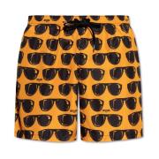 Moschino Badshorts Orange, Herr