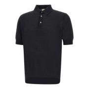 Filippo De Laurentiis Polo Shirts Black, Herr