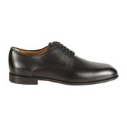 Salvatore Ferragamo Stiliga Lace-Up Derby Skor Black, Herr