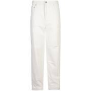 Golden Goose Straight Leg Jeans White, Dam