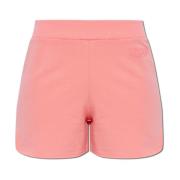 Moschino Logo shorts Pink, Dam