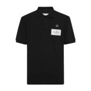 Philipp Plein Klassisk Polo Tröja i Olika Färger Black, Herr