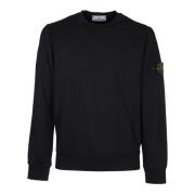 Stone Island Svart Ekologisk Bomullströja Black, Herr