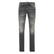 Philipp Plein Stiliga Denim Jeans Gray, Herr