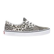 Vans Beige Textil Gummisula Skor Multicolor, Dam