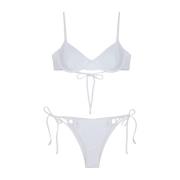 F**k Bikinitopp OCH Justerbar Botten Clear White, Dam