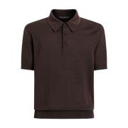 Dolce & Gabbana Brun T-shirt och Polo Brown, Herr