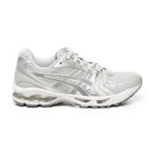 Asics Mesh Sneakers med rund tå Gray, Dam