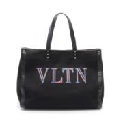 Valentino Vintage Pre-owned Canvas handvskor Black, Dam