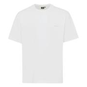 Genti Stiliga T-shirts i vitt White, Herr