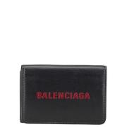 Balenciaga Vintage Pre-owned Laeder plnbcker Black, Dam