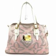 Louis Vuitton Vintage Pre-owned Canvas handvskor Pink, Dam