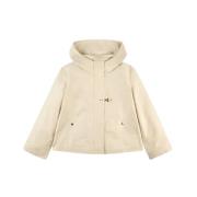 Fay Parka med huva och A-linje Beige, Herr