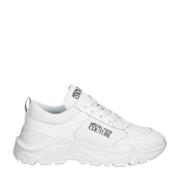 Versace Vita Sneakers med Framlåsning White, Herr