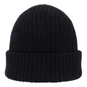 Emerson Renaldi Kashmir Svart Beanie Mössa Black, Dam