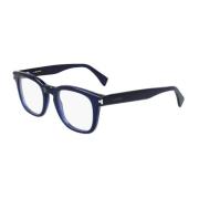 Lanvin Blå Acetatglasögon för män Blue, Herr