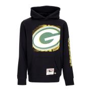 Mitchell & Ness Green Bay Packers Hoodie NFL 7.0 Black, Herr