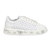 Premiata Blommönstrade Vita Sneakers White, Dam