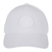 Stone Island Klassisk Baseballkeps för sportig look White, Herr