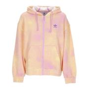 Adidas Tie-dye Zip Hoodie Bliss Lilac Multicolor, Dam