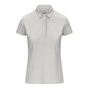 K-Way Pique Polo Shirt Beige, Dam