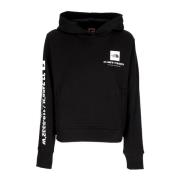 The North Face Svart Lättvikts Huva Tröja Crop Hoodie Black, Dam