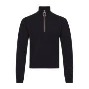 JW Anderson Svart Tröja med Unik Stil Black, Herr