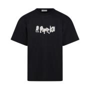 A Paper Kid Nero Svart T-shirt Black, Herr