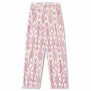 Isabel Marant Étoile Vida Ben Denim Byxor med Ikat Mönster Pink, Dam