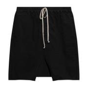 Rick Owens Bomulls Shorts Black, Herr