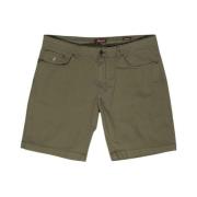 MCS Bomull Bermuda Shorts med Elastan Green, Herr