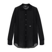 Dsquared2 Sidenskjorta Black, Dam