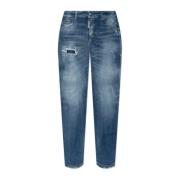 Dsquared2 Jeans Medium Waist Jennifer Blue, Dam