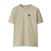 Burberry Khaki Jersey Logo T-shirt Polo Beige, Herr