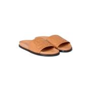 Munthe Elegant Lädersandal 58-Camel Brown, Dam