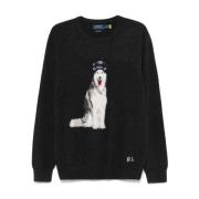 Ralph Lauren Crew Neck Stickad Tröja Gray, Herr