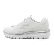 Skechers Sneakers White, Dam