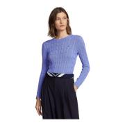 Polo Ralph Lauren Round-neck Knitwear Blue, Dam