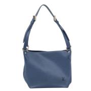 Louis Vuitton Vintage Pre-owned Laeder louis-vuitton-vskor Blue, Dam