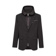 Dsquared2 Stilig Blazer för Män Black, Herr