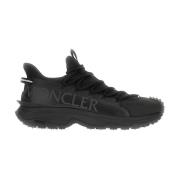 Moncler Stiliga Sneakers för en Trendig Look Black, Herr