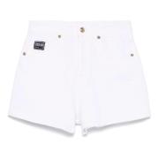 Versace Jeans Couture Vita Casual Shorts för Män White, Dam