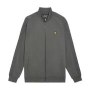 Lyle & Scott Mid Layers Tape Track Top Gray, Herr