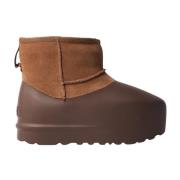 UGG Mocka Dold Plattform Ankelstövlar Brown, Dam