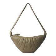 Lemaire Knut Handtag Crossbody Väska Beige, Dam