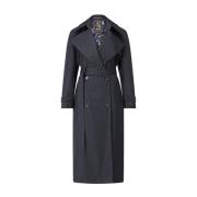 Sealup Lång Trenchcoat Persefone Black, Dam